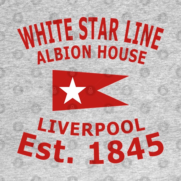 White Star Line Est. 1845 by Lyvershop